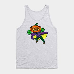 Jack O'Lantern in a Cape Tank Top